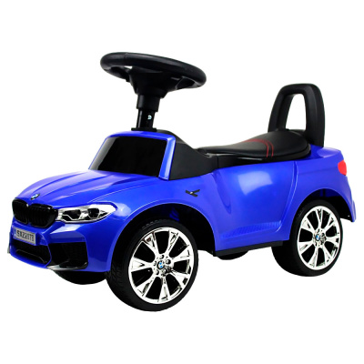 Детский толокар BMW M5 RiverToys A999MP-D синий